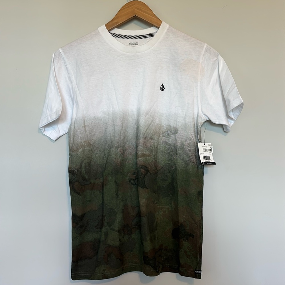 Volcom Faded Camo Pounce S/S Tee NWT